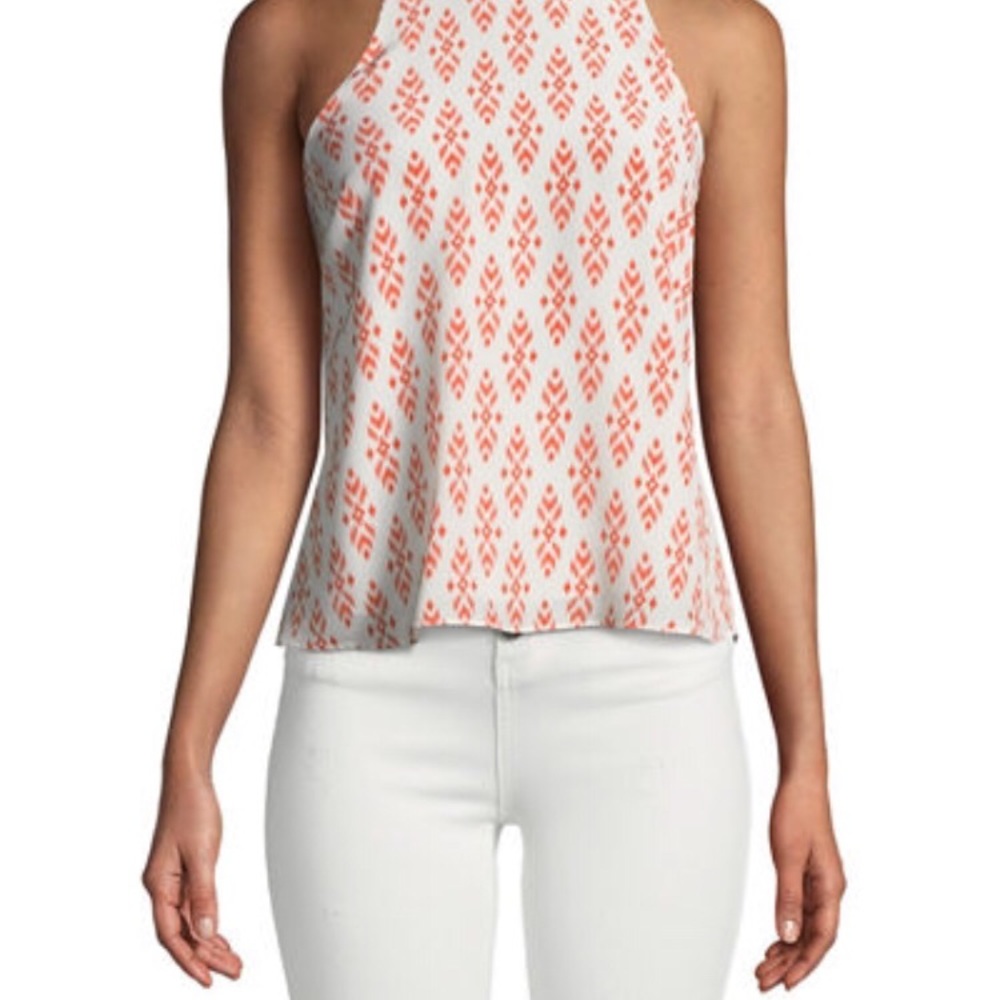 NWT Brighton E Silk Tank in Salsa, Size XS